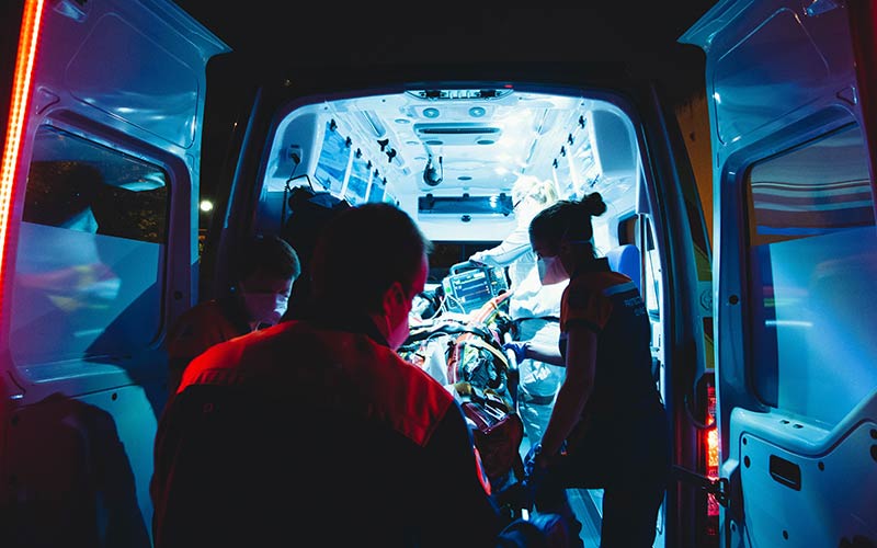 Single Vehicle Rollover Accident Near Milford on 395 Sends One Person to Renown in Reno