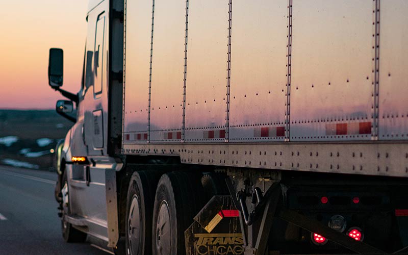 Fed Ex Semi Goes over 139 Embankment up Grade