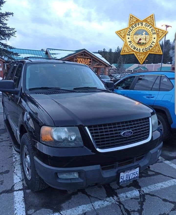 Stolen SUV in Portola Recovered After DUI Arrest