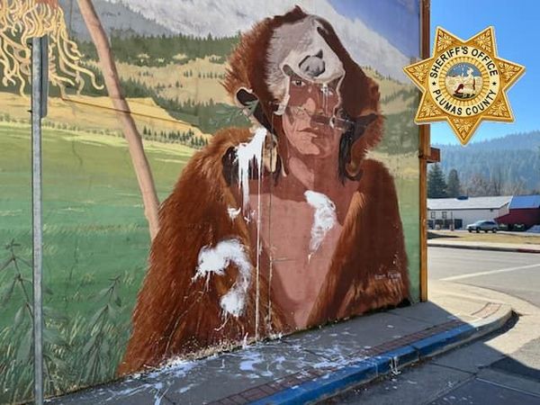 Some Calling for a Plumas County Woman to be Charged with a Hate Crime for Vandalism on Quincy Mural