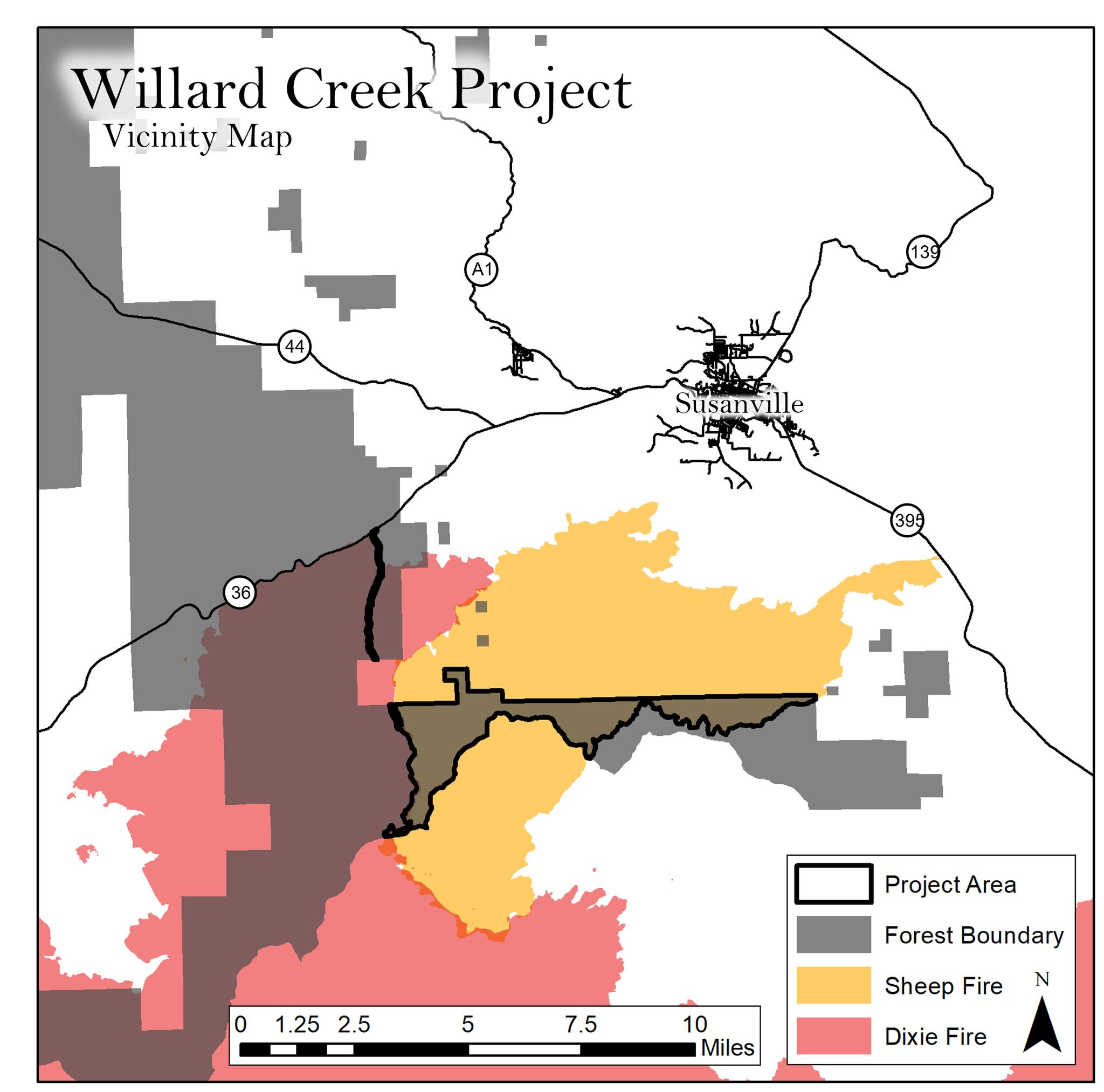 Eagle Lake Ranger District of LNF Seeks Input on Willard Creek Rehabilitation Project