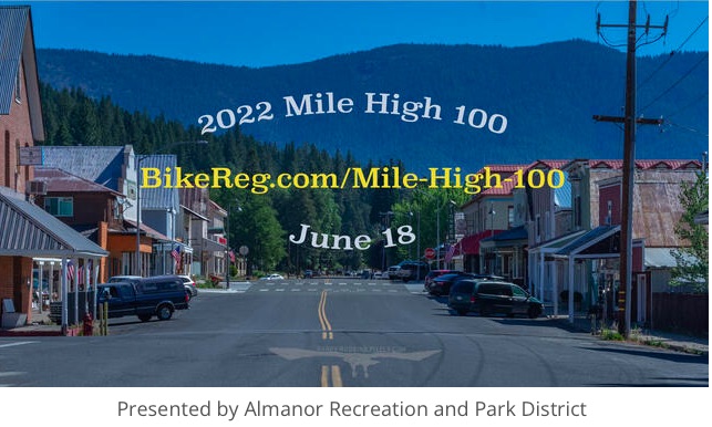 Lake Almanor Mile High 100 Bike Ride Set For June 18th!