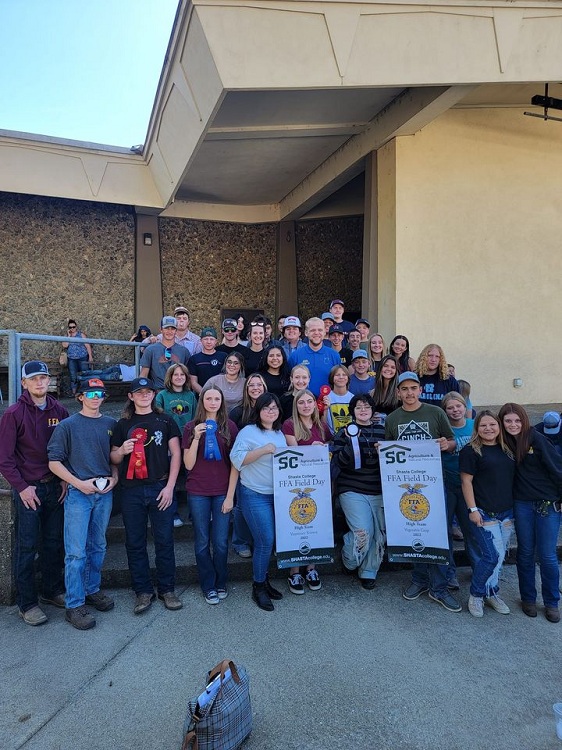 Susanville FFA Competes at Shasta College Field Day