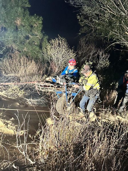 PCSO Rescue Driver from 100′ Cliff