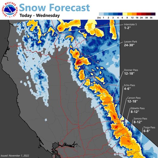 Snow is on the Way