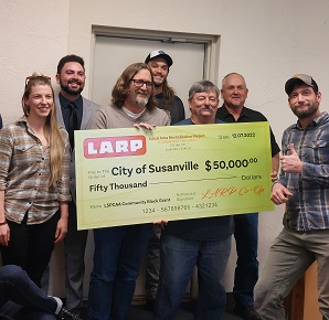 City Recieves 50k Donation from LARP