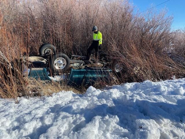 Over 100 Weather Related Calls Responded to in Susanville due to Slick Roads