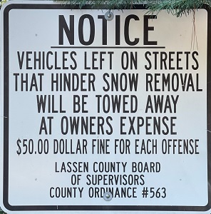 CHP to Start Towing Cars to Make Way for the Plows in Westwood