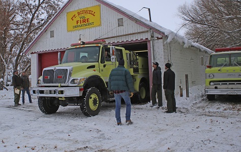 BLM Donates Fire Engine to Fort Bidwell Volunteer FD