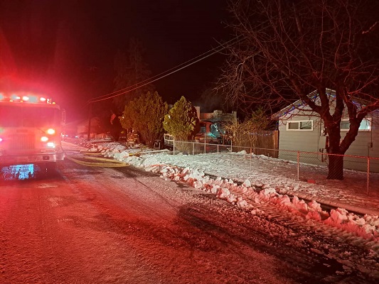 House Fire on Cypress Destroys One Outbuilding and Motorhome