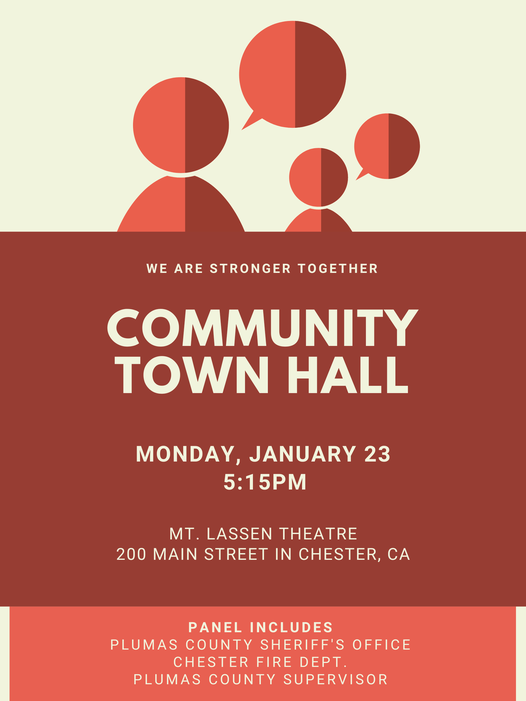 Lake Almanor Hosts Panel of Representatives for January Community Meeting