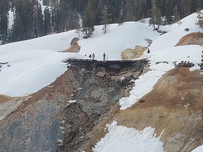Storms Damage Areas in Lassen Volcanic National Park