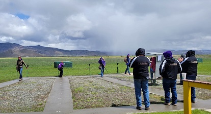 Rain, Sleet, & Hail Doesn’t Stop the Lassen Grizzly Claybreakers