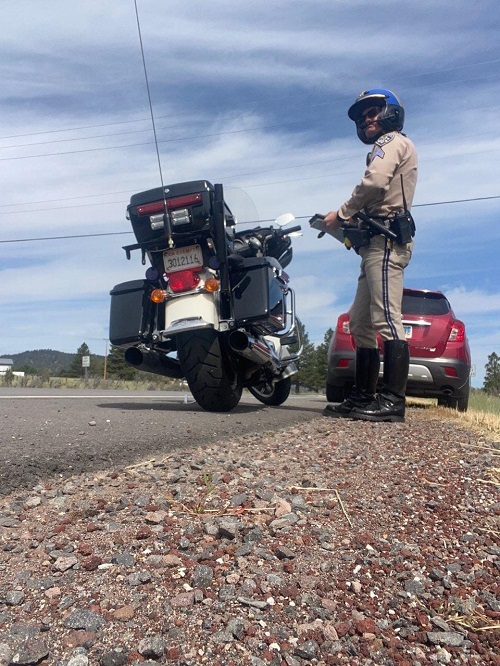 CHP Features New Motorcycles at Chester 4th of July Parade