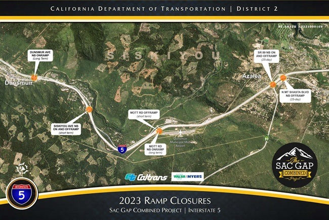 Expect Traffic Delays on the I-5 Sacramento Gap