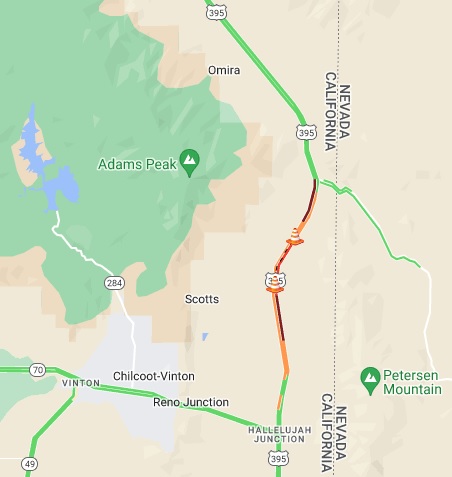 Heads Up-Construction Brings Hefty Delays on US395