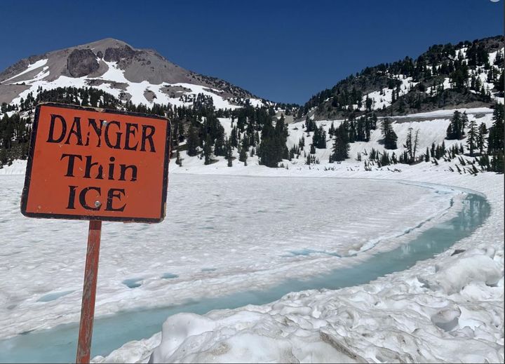 Highway Opens Through Lassen Volcanic Ntl Park