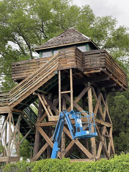 CALFIRE Completes Restoration of Historic Pegleg Lookout Tower