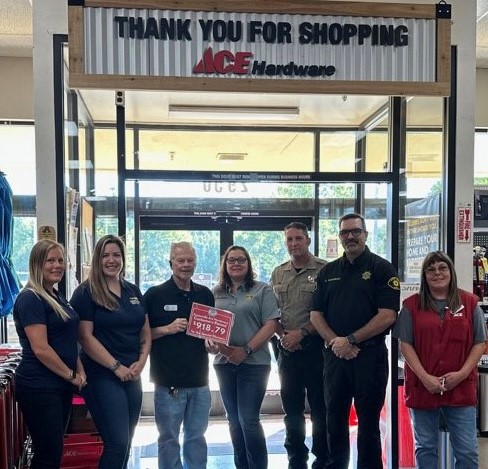 Lassen County’s Law Enforcement Torch Run for Special Olympics Receives Generous Donation from Susanville Ace Hardware