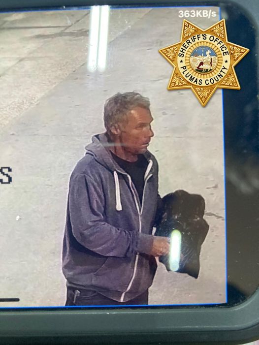 Plumas Sheriff Office Seeks Help Identifying Burglary Suspect
