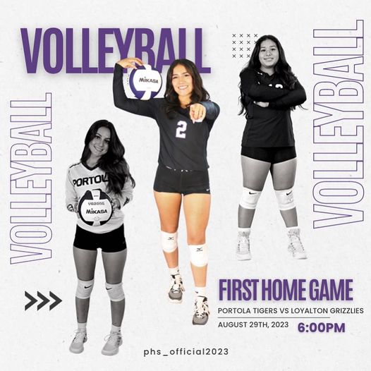 Portola HS Hosts First Home Girls Volleyball Match