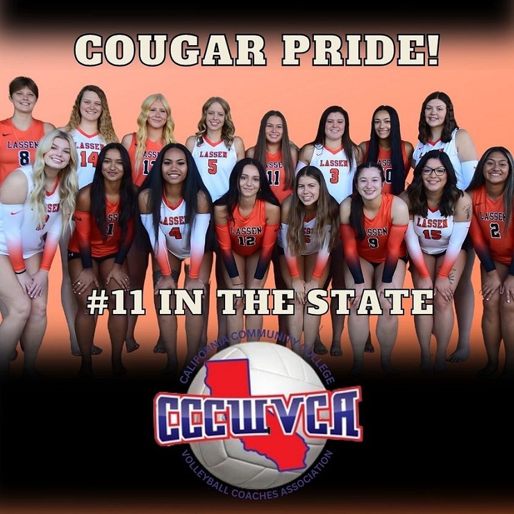 Lassen College Volleyball Team