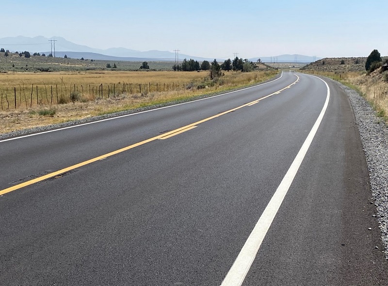 Travelers South of Ravendale Experience a Smoother Drive