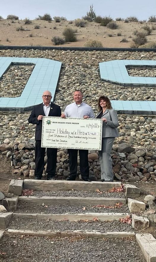 High Desert State Prison Breaks Barriers: Inmates and Staff Unite to Spread Holiday Cheer and Support Local Community