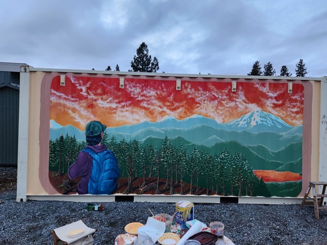 APRD Public Murals Nearly Complete at Almanor Park
