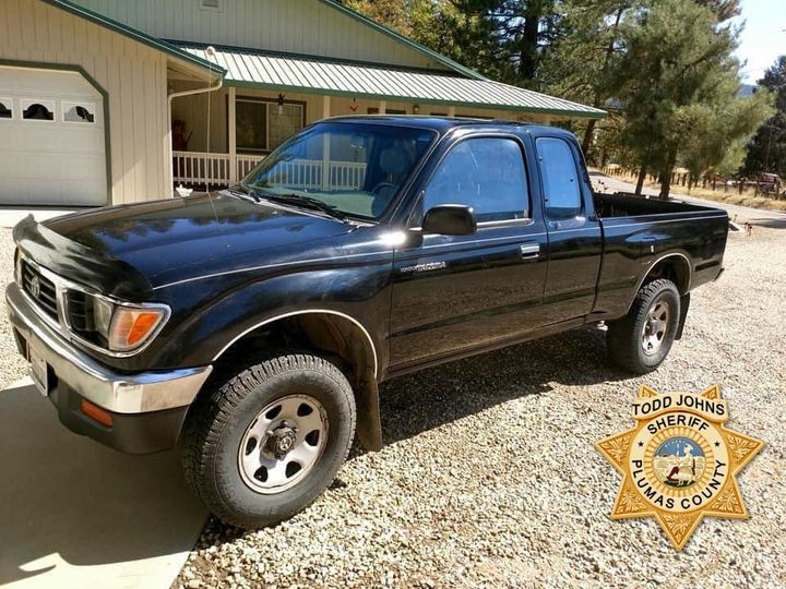PCSO Searches for Stolen Indian Valley Truck, Dial 9-1-1 if Occupied