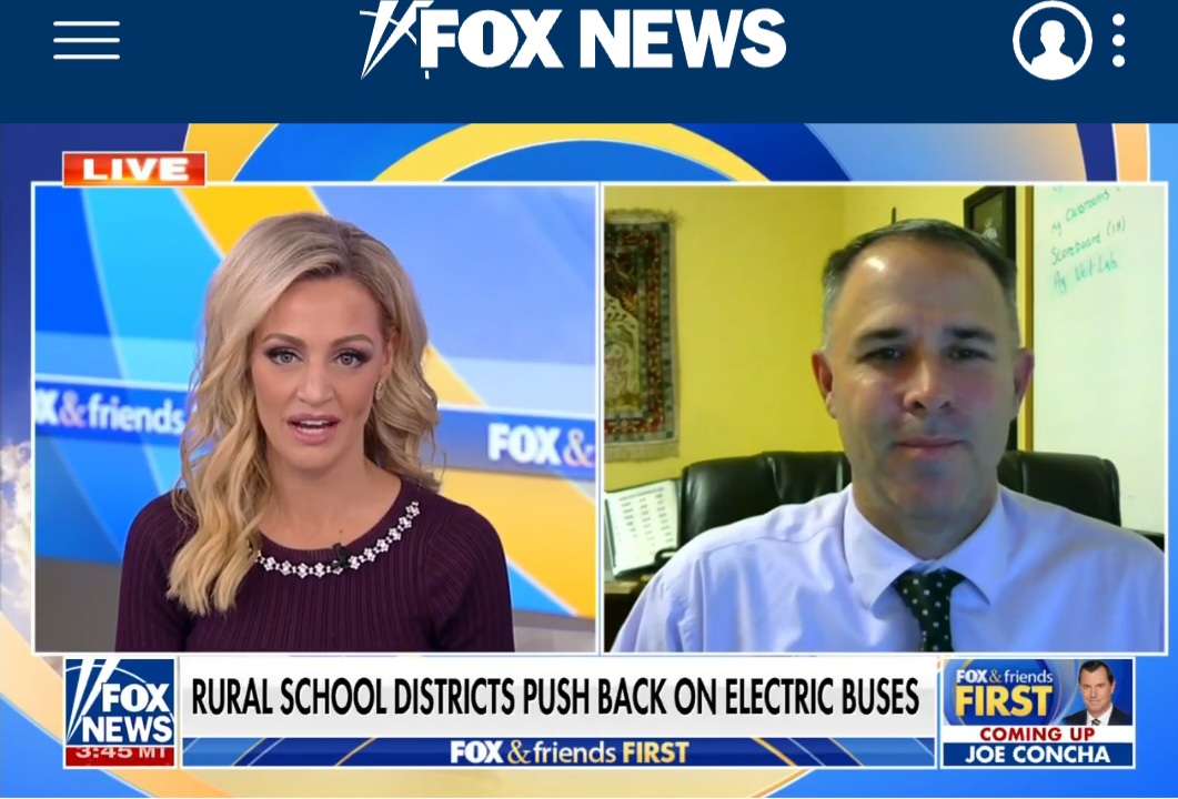 Lassen High Superintendent Gains National Attention in Advocating Against Electric School Bus Mandates