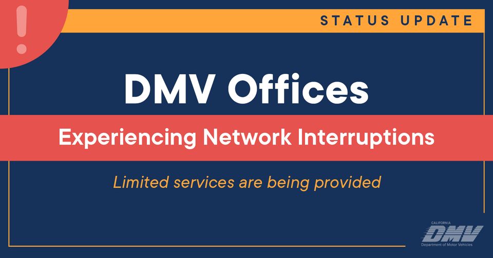 Driver Licensing Process Disabled Across CA DMV Locations