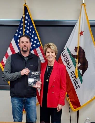 Retired Sheriff Dean Growdon Honored for 11 Years of Service on State and Community Corrections Board