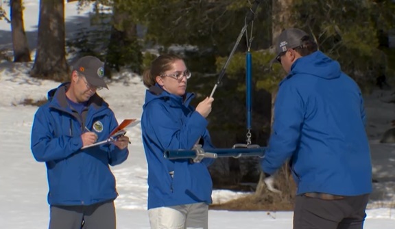 California Snowpack Half of Normal, El Niño Conditions Impact Winter Weather