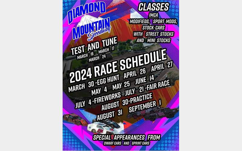 Diamond Mountain Speedway Races