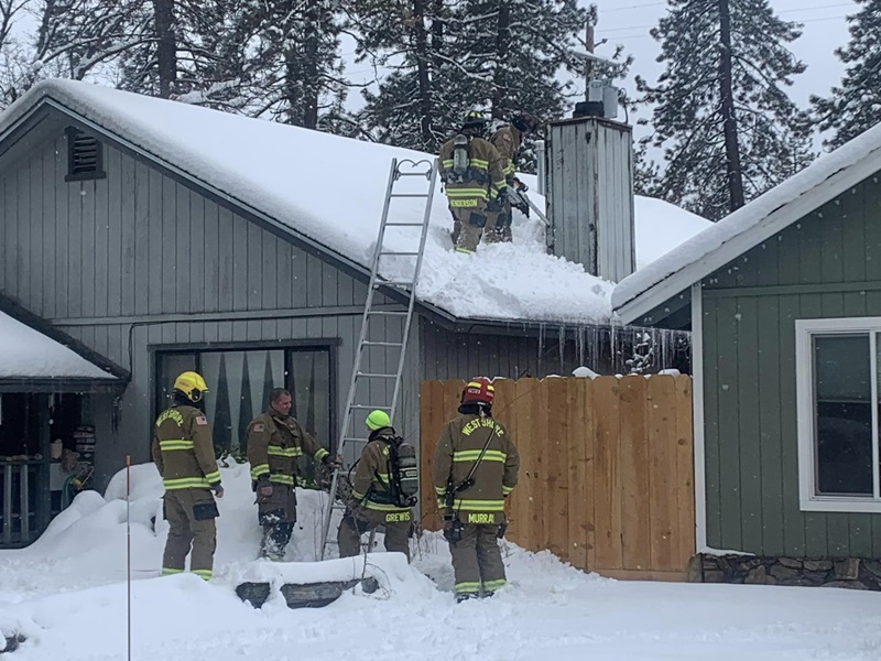 Two Homes Catch Fire, One Fully Engulfed, One Contained in the Chimney