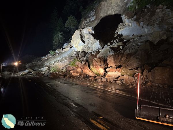 Slide Occurs on SR70- Highway Closure Indefinite