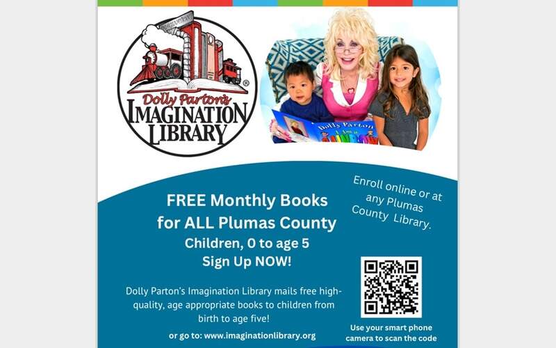 Plumas First 5 Initiative Empowers Local Children with Free Books from Dolly Parton’s Imagination Library