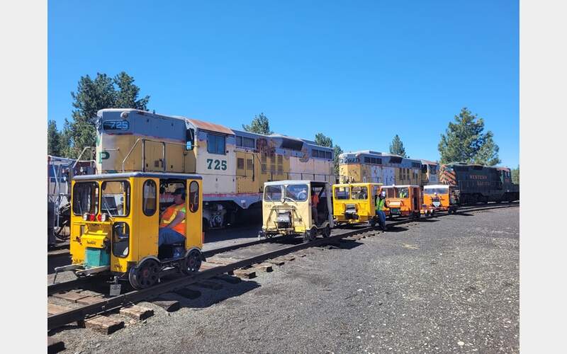 Western Pacific RR Museum Brings Special Motorcar Rides Commemorating Season Opener