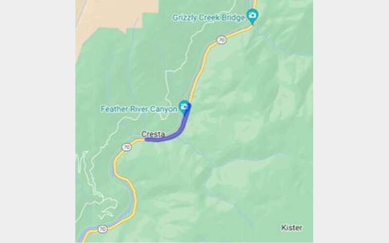 Highway 70 Re-opens thru Cresta