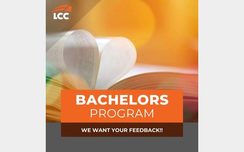 LCC Wants Community Thoughts on New Bachelor Program
