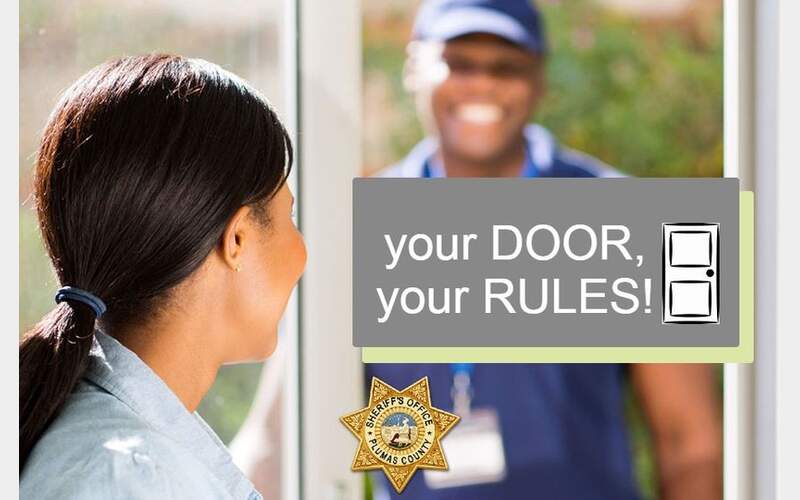 Plumas County Sheriff’s Office Urges Caution Against Door-to-Door Scams