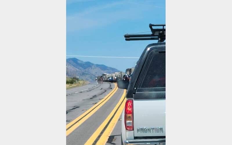 Semi-Collision Claims One Life on US395