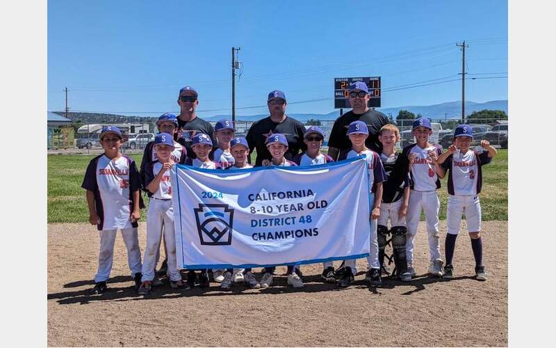 Susanville Little League All-Star Minors are the District Champs