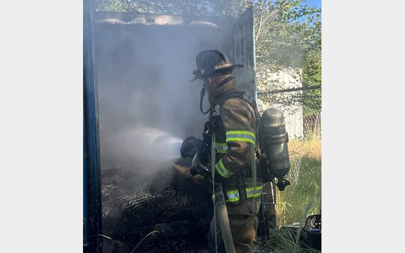 Hall Street Fire Suspected to Have Been Caused by Vagrants