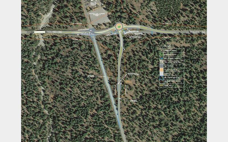 Caltrans Implements 24/7 Traffic Controls for Roundabout Construction Near Chester