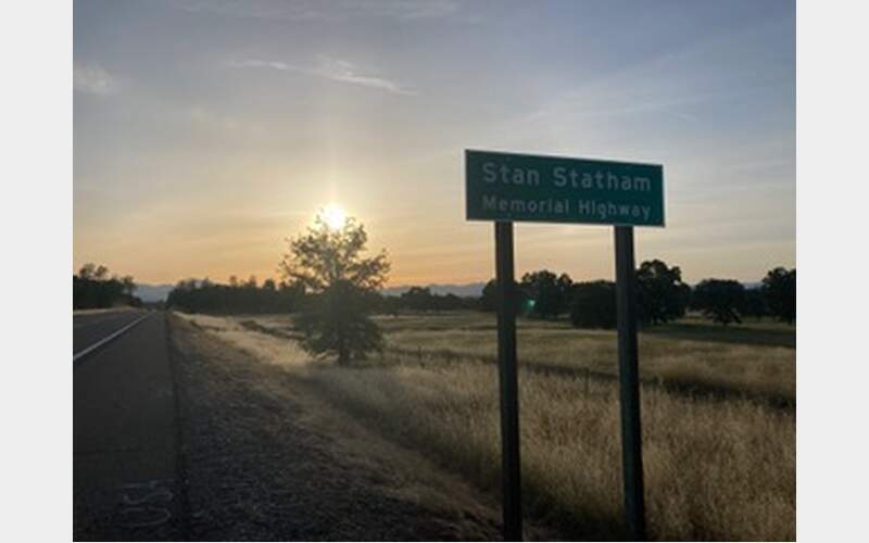Stan Statham Honored with State Highway Memorial