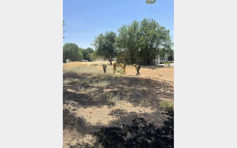 Susanville Fire Department Urges Caution in Extreme Heat: Grass Fire Contained Quickly