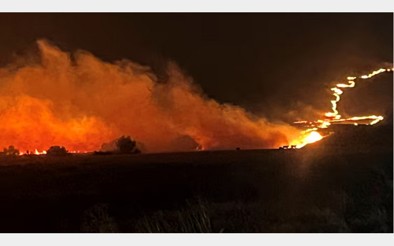Park Fire incident near 170,000 acres burned.