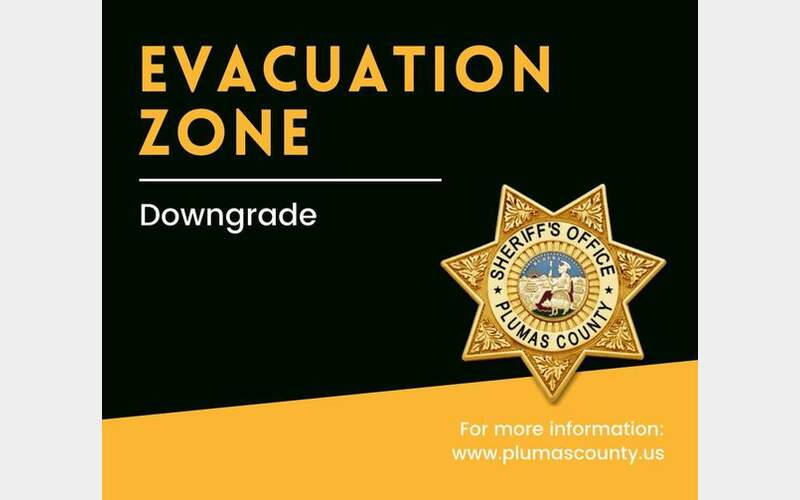 Update Evacuation Zone-Plumas County Sheriff Office